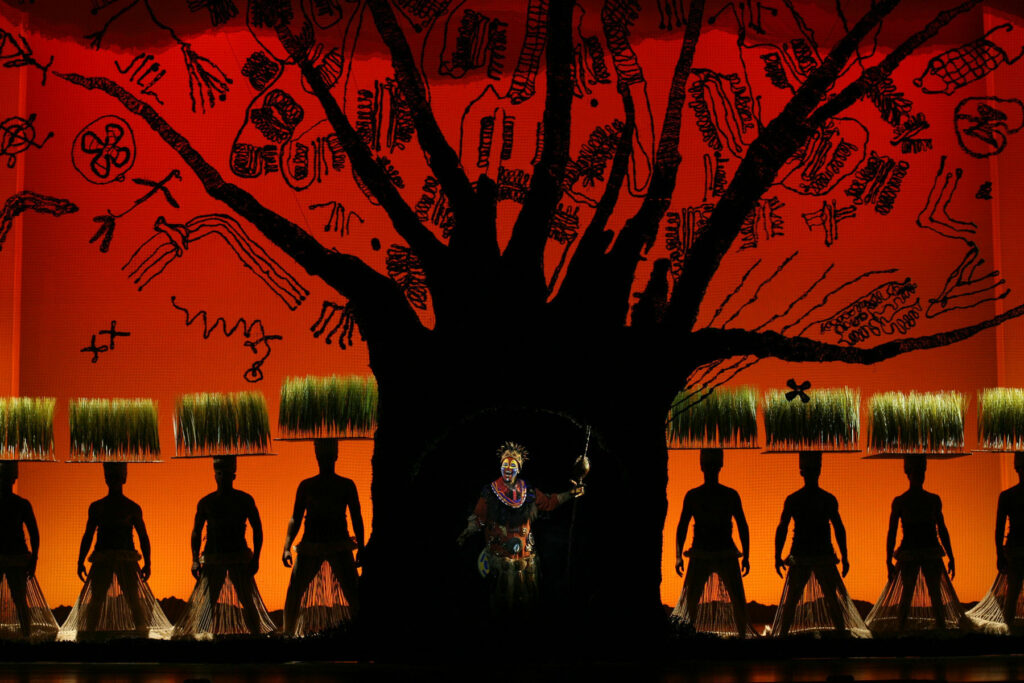 disney's lion king by mirvish on stage