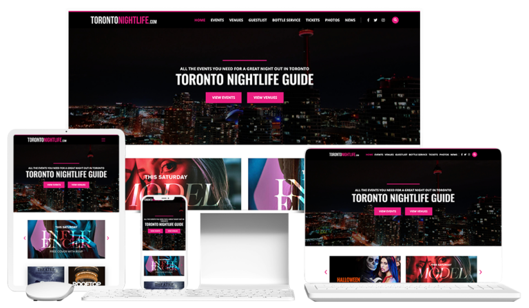 toronto nightlife website devices